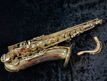 Selmer Paris Super Action 80 SII Tenor Sax in Gold Lacquer, Serial #425256 - Fresh Overhaul!